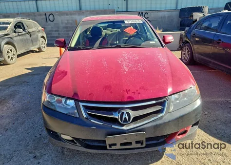 2006 Acura Tsx z USA, uszkodzony, nr VIN JH4CL96876C016403